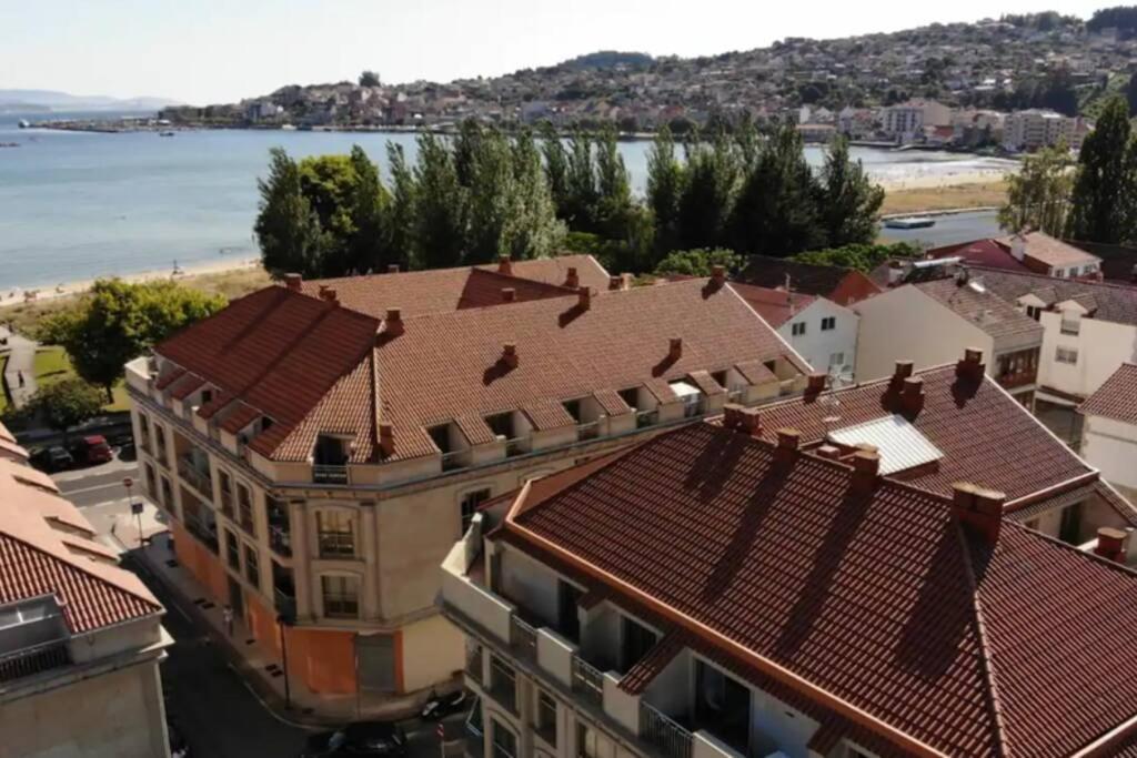شقة Primera Linea De Playa Rias Baixas, Moaña المظهر الخارجي الصورة