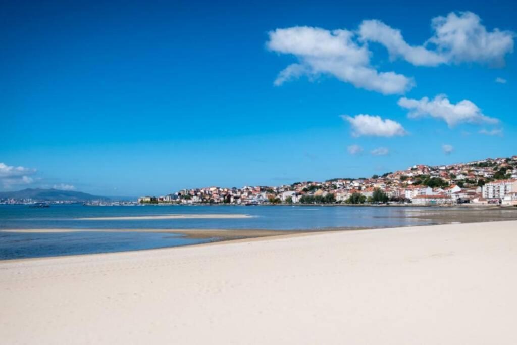 شقة Primera Linea De Playa Rias Baixas, Moaña المظهر الخارجي الصورة